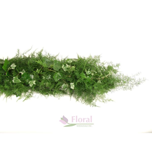 Fresh Greenery Garland - 1 Item - Plumosa Fern Garland - Potomac