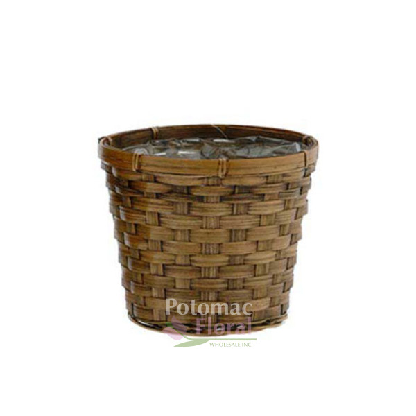 6 Bamboo Planter Basket / Pot Cover