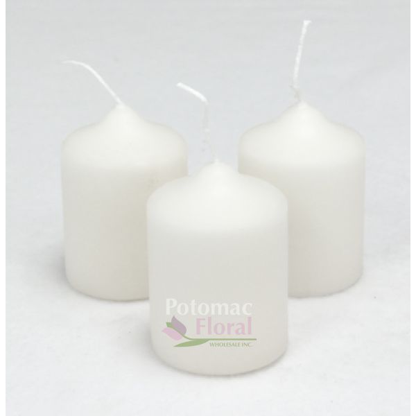 2'' Ivory Floating Wax Candle - Bulk Event Pack - Potomac Floral