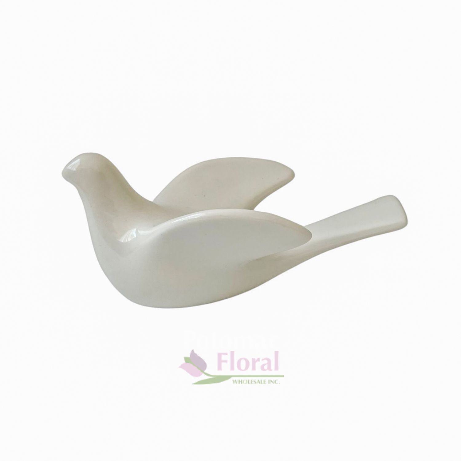 Ceramic Dove Statue White Potomac Floral Wholesale