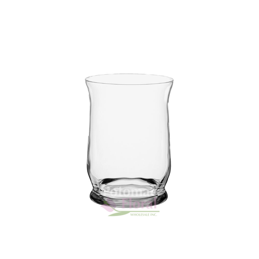 Hurricane Vase 8" Tall x 5.5" Opening Potomac Floral Wholesale