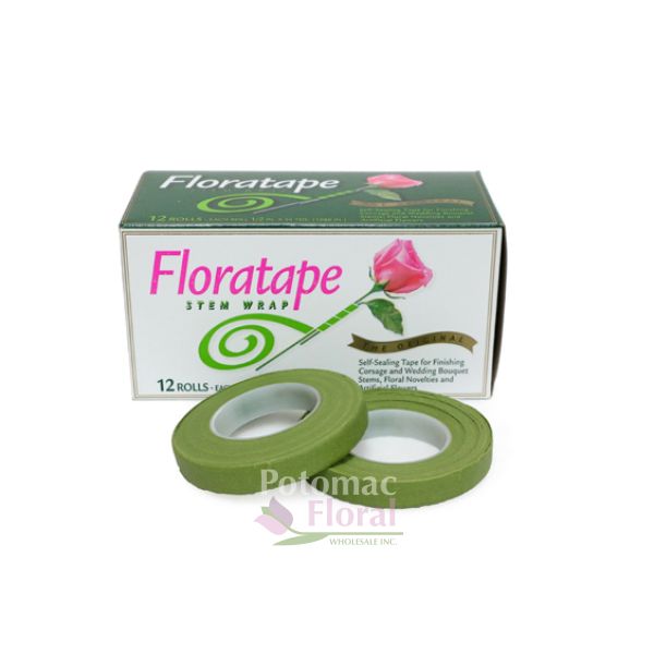 Floraltape 1/2 - Light Green - Wholesale Bulk Flowers - Cascade