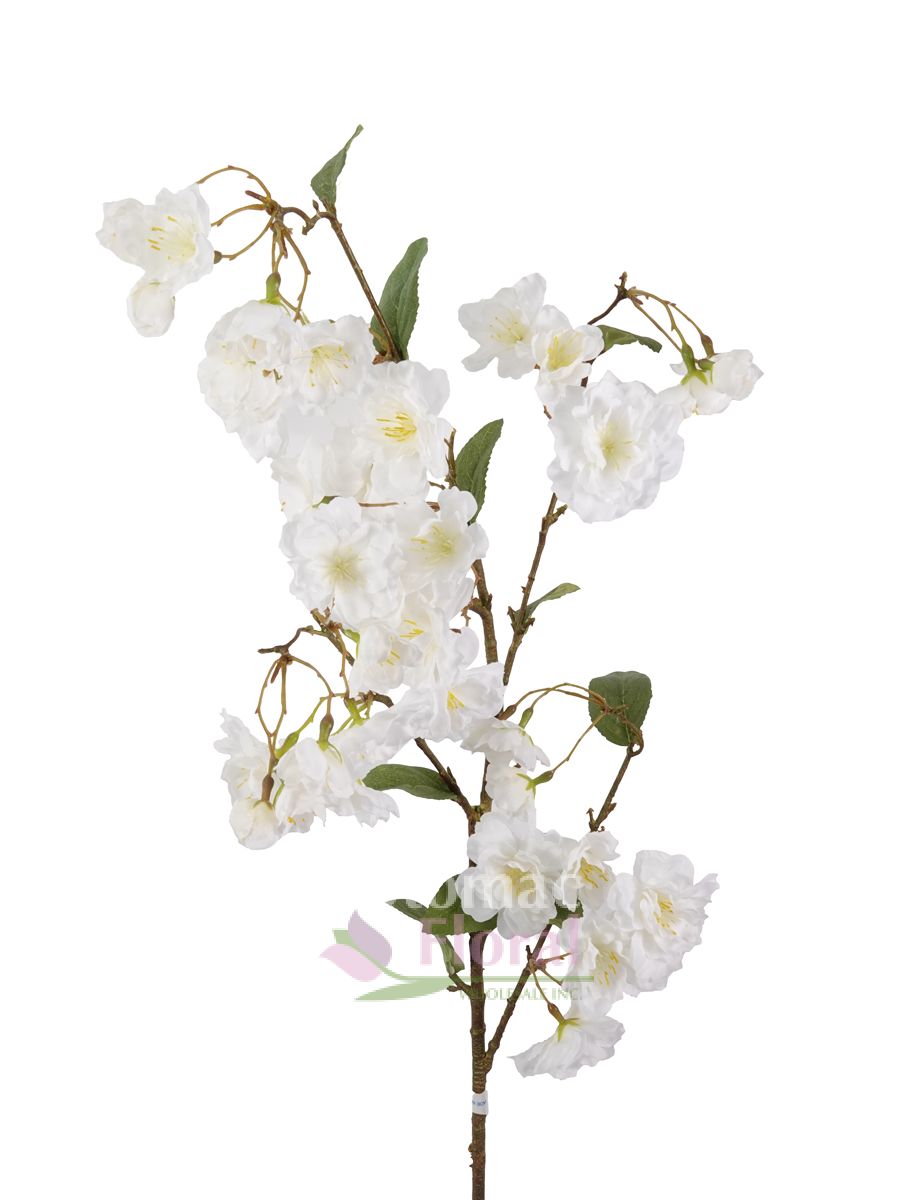 Silk Cream Cherry Blossom 40 Branch Potomac Floral Wholesale